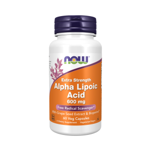 NOW Alpha Lipoic Acid 600 мг 60 капс NOW Alpha Lipoic Acid 600 мг 60 капс