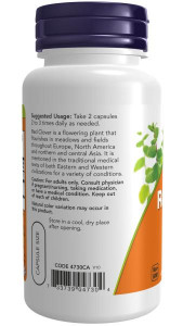 NOW Red Clover 375 мг 100 капс