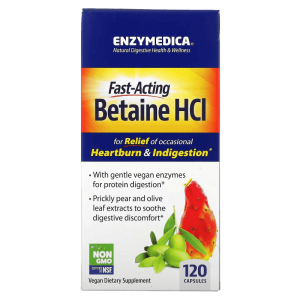 Enzymedica Betaine HCL 60 капс