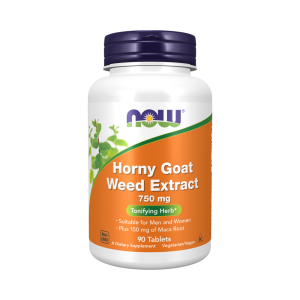 NOW Horny Goat Weed 750 мг 90 табл