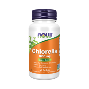 NOW Chlorella 1000 мг 60 таб