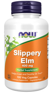 NOW Slippery Elm 400 мг 100 капс