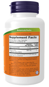 NOW Slippery Elm 400 мг 100 капс