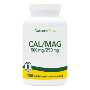 Natures Plus Calcium and Magnesium 500мг/250мг 180 табл