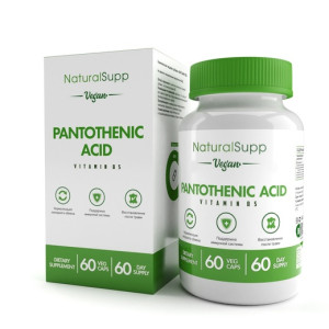 NaturalSupp Pantothenic Acid B-5 60 капс