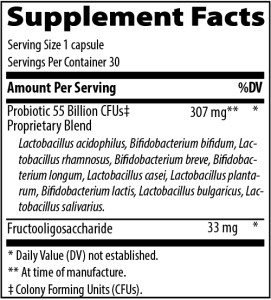 Trace Minerals Probiotic 55 Billion 30 капс