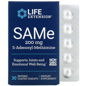 Life Extension SAMe 200 мг 30 табл