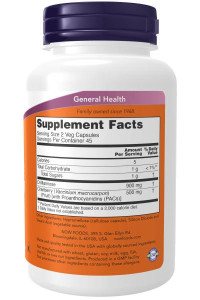 NOW Mannose Cranberry 90 капс