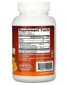 Jarrow Formulas Evening Primrose 1300 мг 60 капс Jarrow Formulas Evening Primrose 1300 мг 60 капс