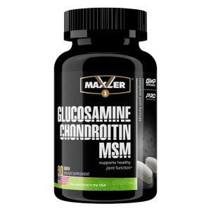 Maxler Glucosamine + Chondroitin + MSM tab 90 табл