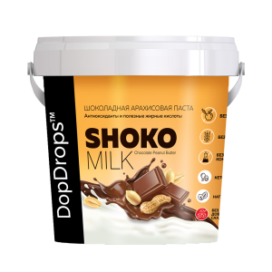 DopDrops Ореховая Паста Шоко Милк Пинат Баттер 1 000 гр