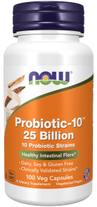 NOW Probiotic-10 25 Billion 100 капс NOW Probiotic-10 25 Billion 100 капс