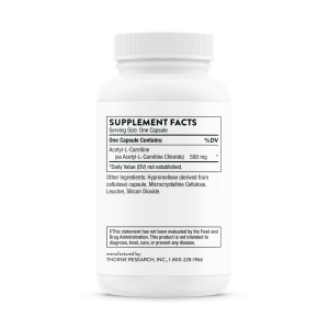 Thorne Research Acetyl - L-Carnitine Formerly Carnityl 60 капс Thorne Research Acetyl - L-Carnitine Formerly Carnityl 60 капс