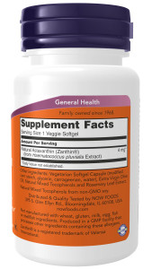 NOW Astaxanthin 4 mg 60 капс NOW Astaxanthin 4 mg 60 капс