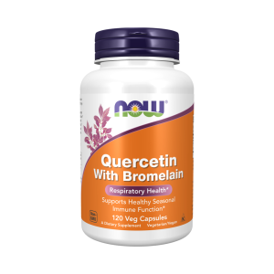 NOW Quercetin with Bromelain 120 капс