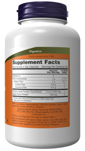 NOW Psyllium Husk 700 мг 180 капс NOW Psyllium Husk 700 мг 180 капс