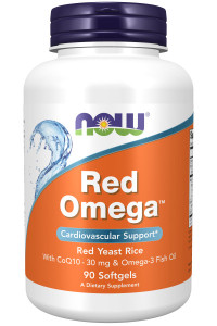 NOW Red Omega (33%) + Q10 90 капс NOW Red Omega (33%) + Q10 90 капс