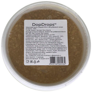 DopDrops Арахисовая Паста Кранч Без добавок 1 000 гр