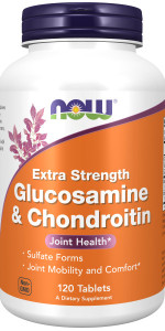 NOW Glucosamine & Chondroitin Extra 120 табл NOW Glucosamine & Chondroitin Extra 120 табл