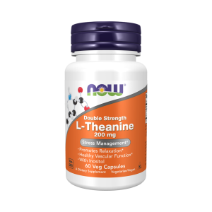 NOW L-Theanine 200 мг 60 капс NOW L-Theanine 200 мг 60 капс