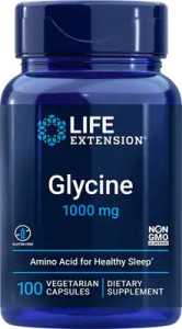 Life Extension Glycine 1000 mg 100капс Life Extension Glycine 1000 mg 100капс