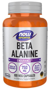 NOW Beta Alanine 750 мг 120 капс NOW Beta Alanine 750 мг 120 капс
