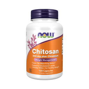 NOW Chitosan plus 500 мг 120 капс