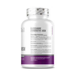 Nature Foods Glucosamine+Chondroitin+MSM 120 капс