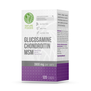 Nature Foods Glucosamine+Chondroitin+MSM 120 капс