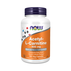 NOW Acetyl-L-Сarnitine 500 мг 100 капс NOW Acetyl-L-Сarnitine 500 мг 100 капс