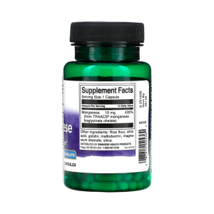 Swanson Albion Manganese 10 мг 180 капс