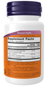 NOW PQQ Energy 20 mg plus 30 капс NOW PQQ Energy 20 mg plus 30 капс