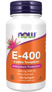 NOW E-400 D-alpha 100 капс