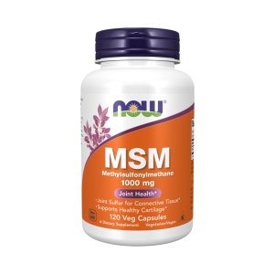NOW MSM 1000 мг 120 капсул