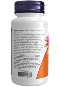 NOW Pantethine 300 mg 60 caps