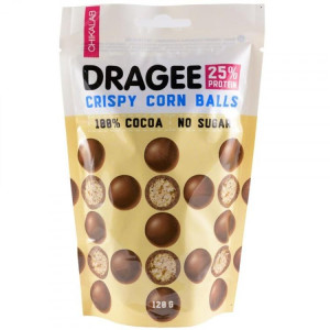 Chikalab Драже "Миндаль в белом шоколаде с зеленой матчей" 120 гр