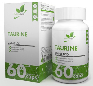 NaturalSupp Taurine 700 мг 60 капс NaturalSupp Taurine 700 мг 60 капс
