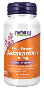 NOW Astaxanthin 10 mg 60 капс NOW Astaxanthin 10 mg 60 капс
