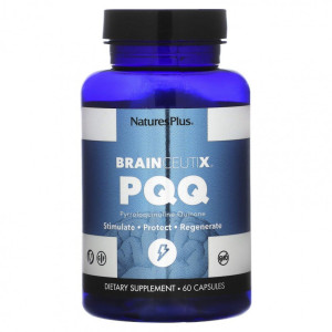 Natures Plus BrainCeutix PQQ 20 мг 60 капс Natures Plus BrainCeutix PQQ 20 мг 60 капс