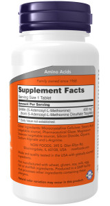 NOW SAMe 400 мг 60 табл