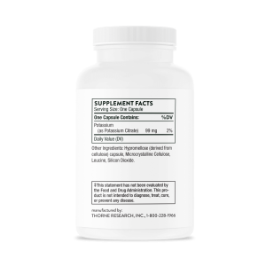 Thorne Research Potassium Citrate 90 caps