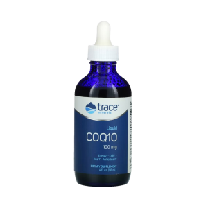 Trace Minerals Liquid CoQ10 100 mg 118 мл Trace Minerals Liquid CoQ10 100 mg 118 мл
