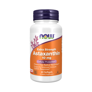 NOW Astaxanthin 10 mg 60 капс NOW Astaxanthin 10 mg 60 капс