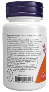 NOW Lycopene 10 mg 60 капс