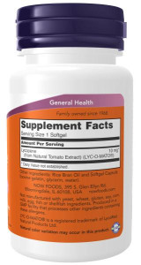 NOW Lycopene 10 mg 60 капс