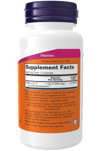 NOW Methyl B-12 1000 мкг 100 жев. табл NOW Methyl B-12 1000 мкг 100 жев. табл