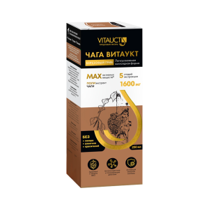 Vitauct Чага полиэкстрат 250 мл Vitauct Чага полиэкстрат 250 мл