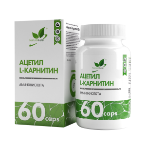 NaturalSupp Acetyl-L-Сarnitine 60 капс NaturalSupp Acetyl-L-Сarnitine 60 капс