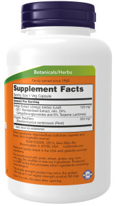 NOW Ginkgo Biloba 120 мг 200 капс