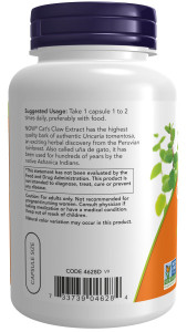NOW Cat's Claw Extract 120 капс NOW Cat's Claw Extract 120 капс